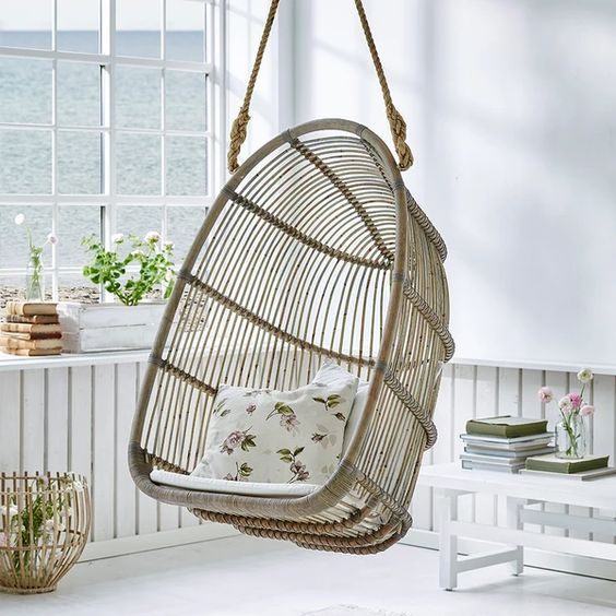 Premium Rattan Swing Chair for Outdoor & Indoor Living