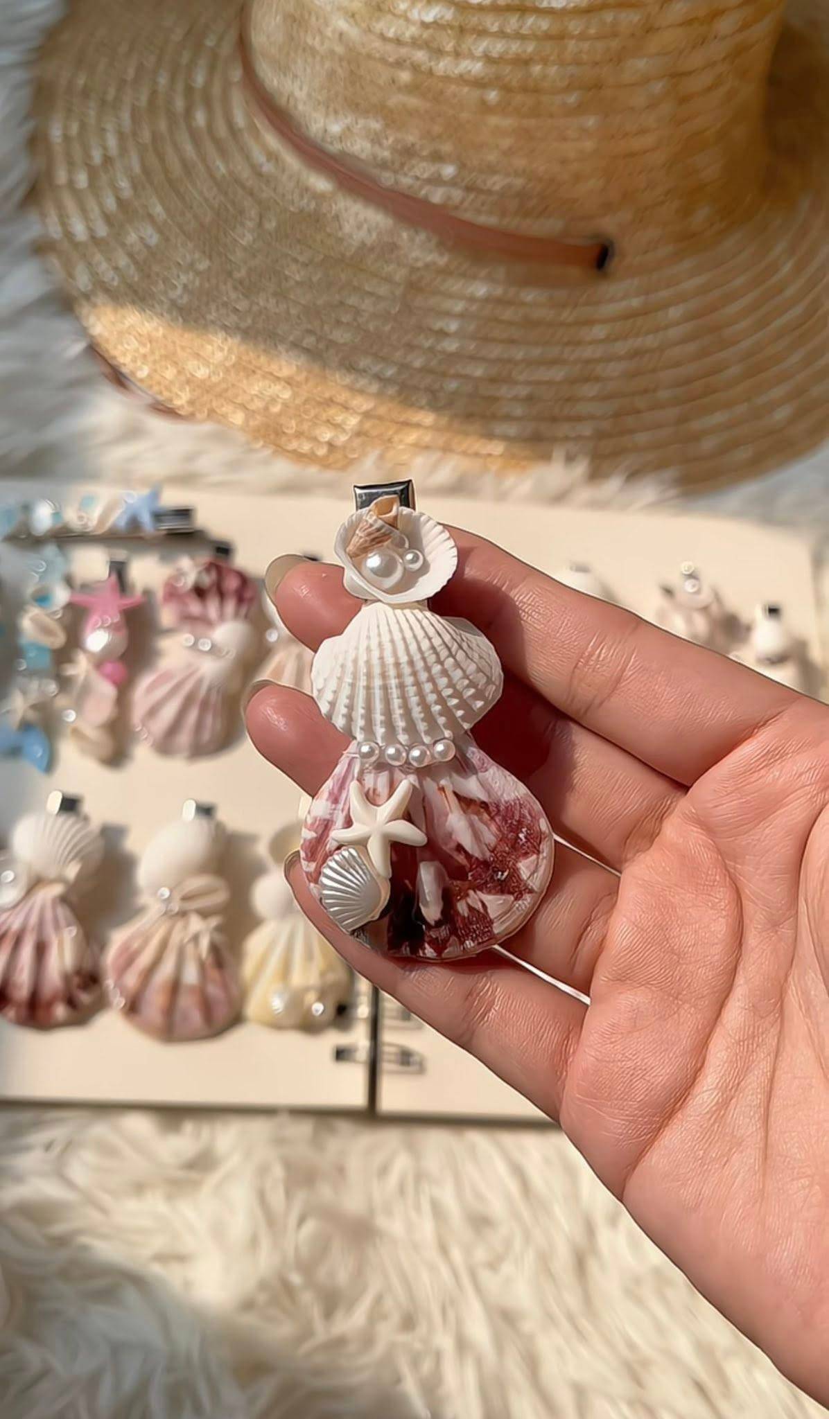 Seashell Hair Clips: Product Vietnam’s Coastal Elegance to Global Fashion Markets