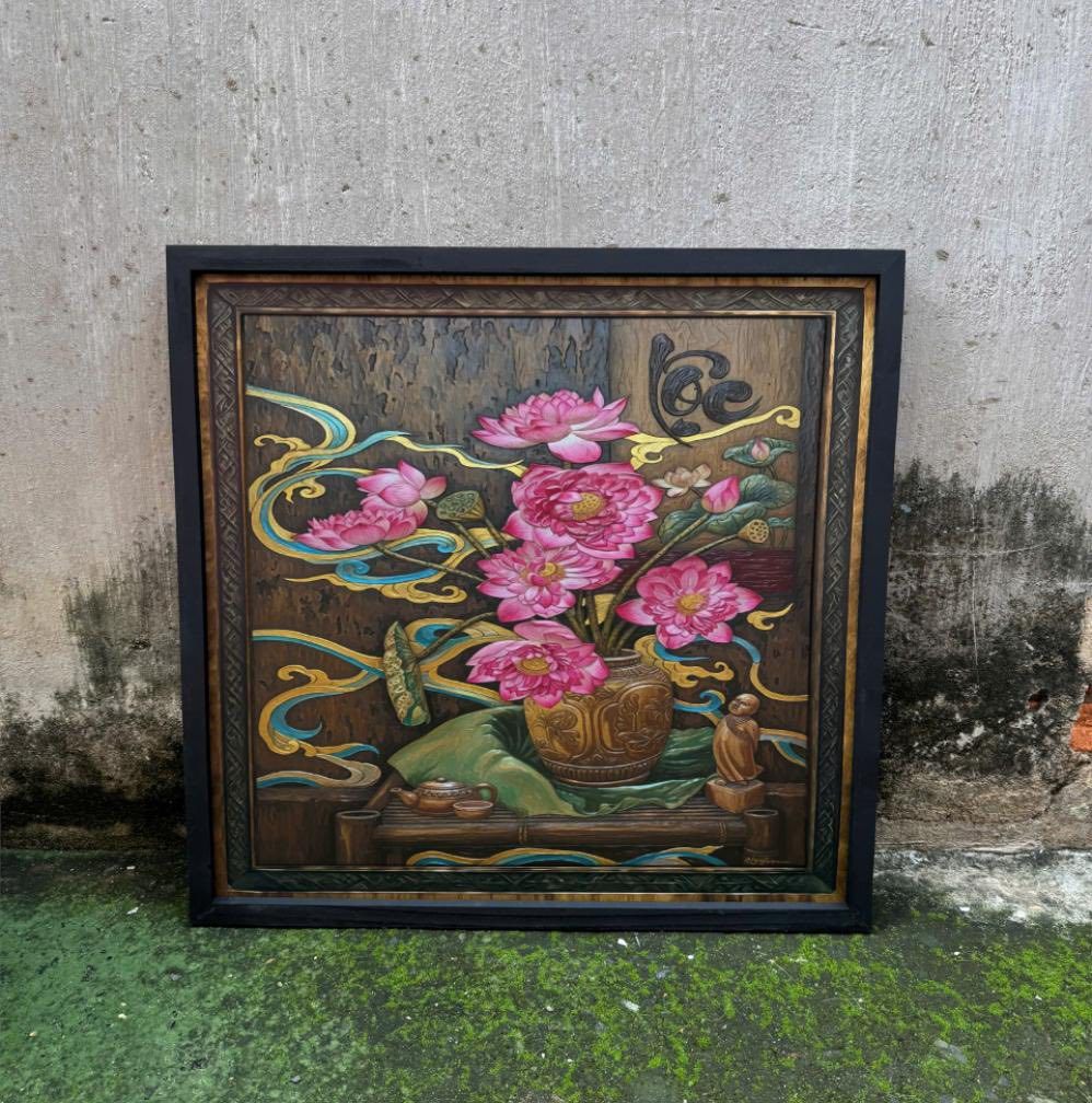 Vietnamese Hand-Carved Wooden Paintings: Timeless Craftsmanship for Global Art and Décor Markets