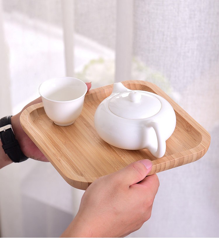 Convenient Bamboo Tray Natural Simplicity for Everyday Living