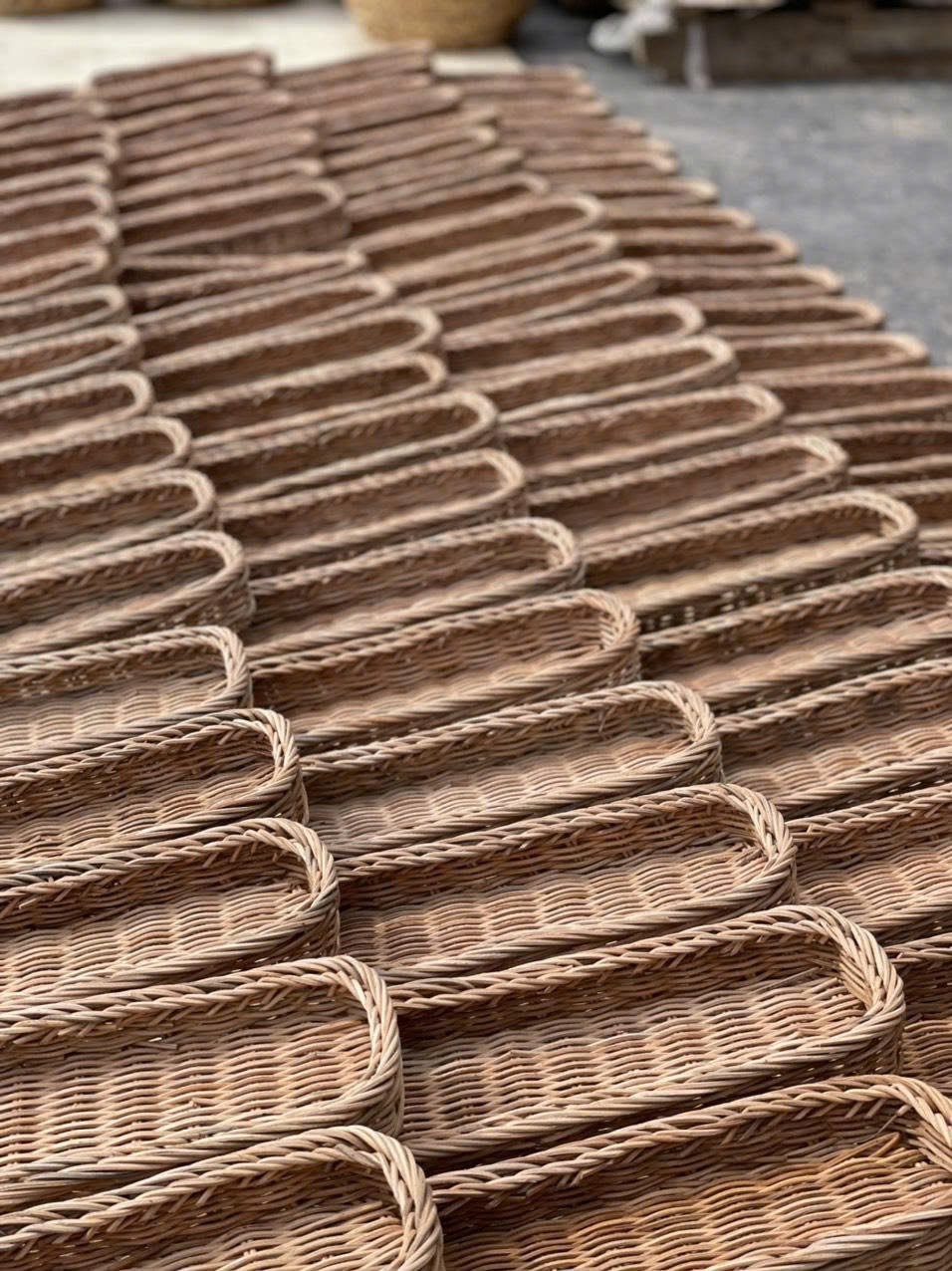 Vietnam Rattan Trays & Cutlery Holders – Natural Elegance for Modern Dining