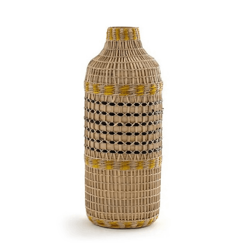 Handwoven Seagrass Vase – Natural Texture for Elegant Interiors