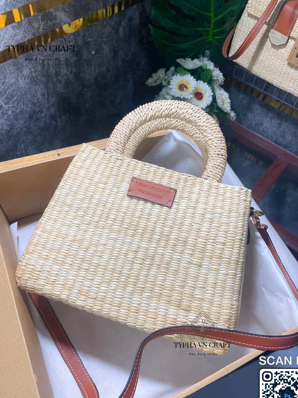 Eco-Friendly Handcrafted Water Hyacinth Bags from Vietnam – A Sustainable Choice for Global Markets