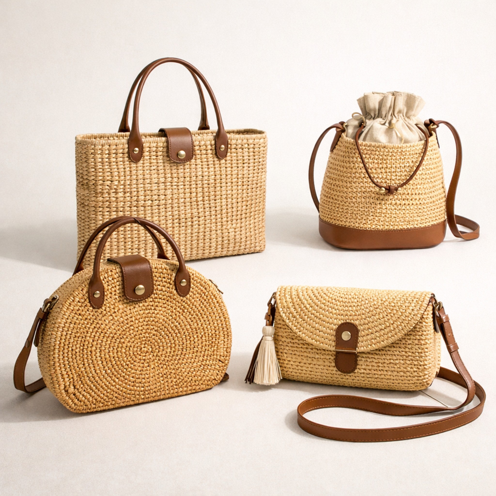 Vietnamese Rattan Handbags - Sustainable Craftsmanship for Global Fashion Markets