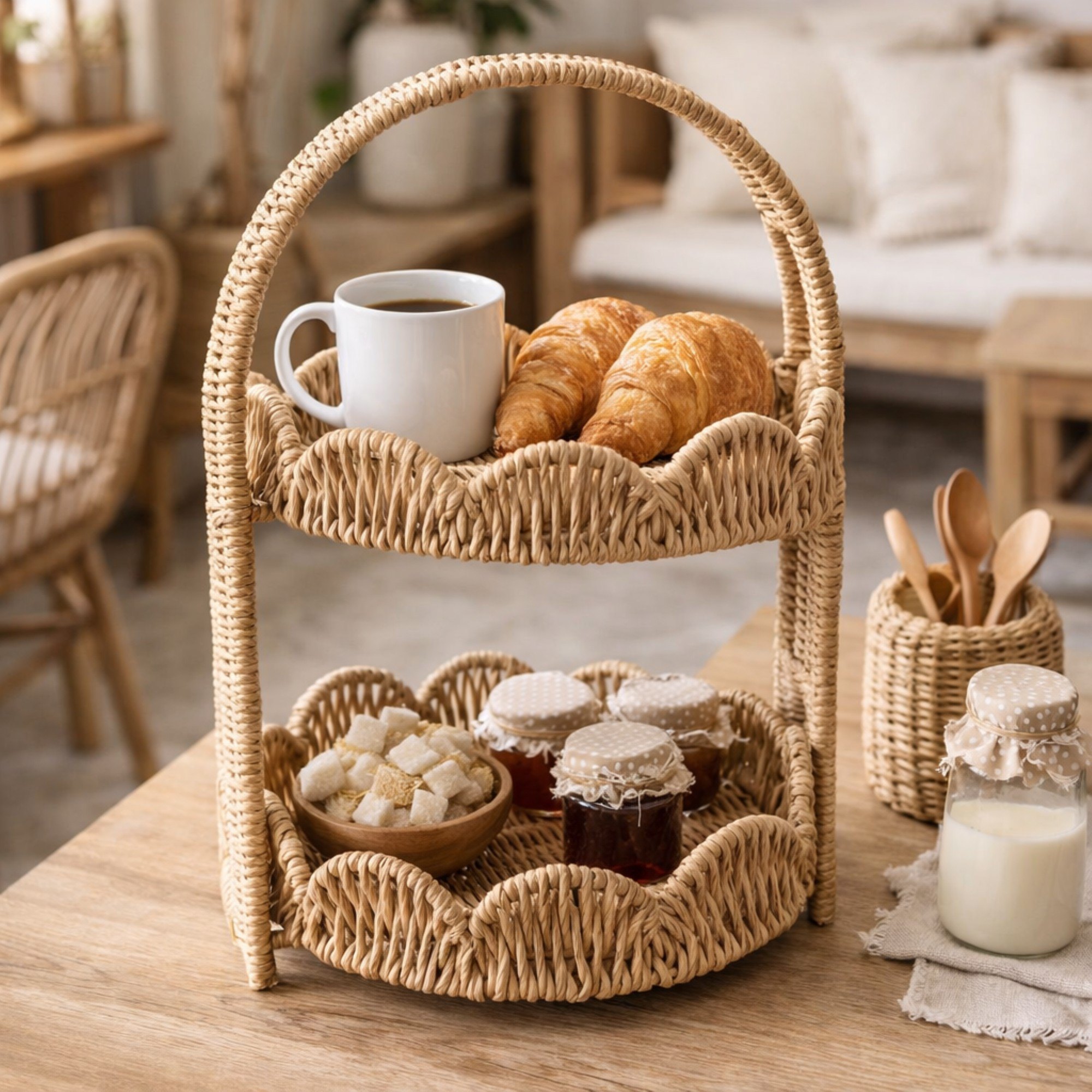 Vietnamese Rattan Woven Baskets & Shelves - Sustainable Storage Solutions for Global Markets