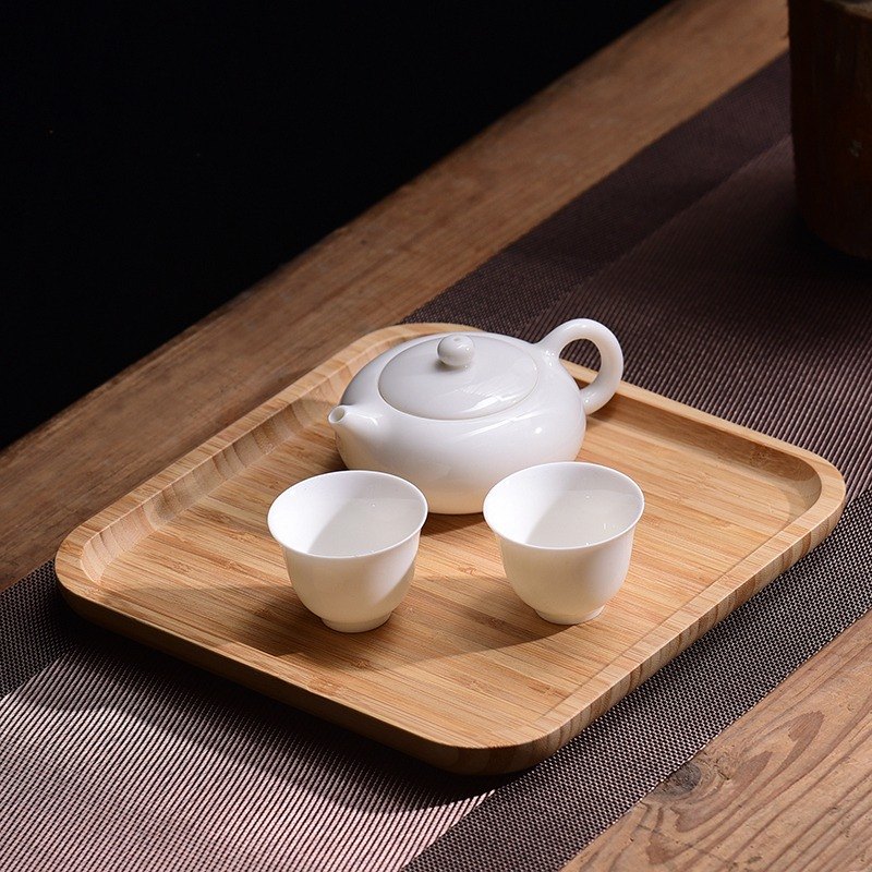 Convenient Bamboo Tray Natural Simplicity for Everyday Living