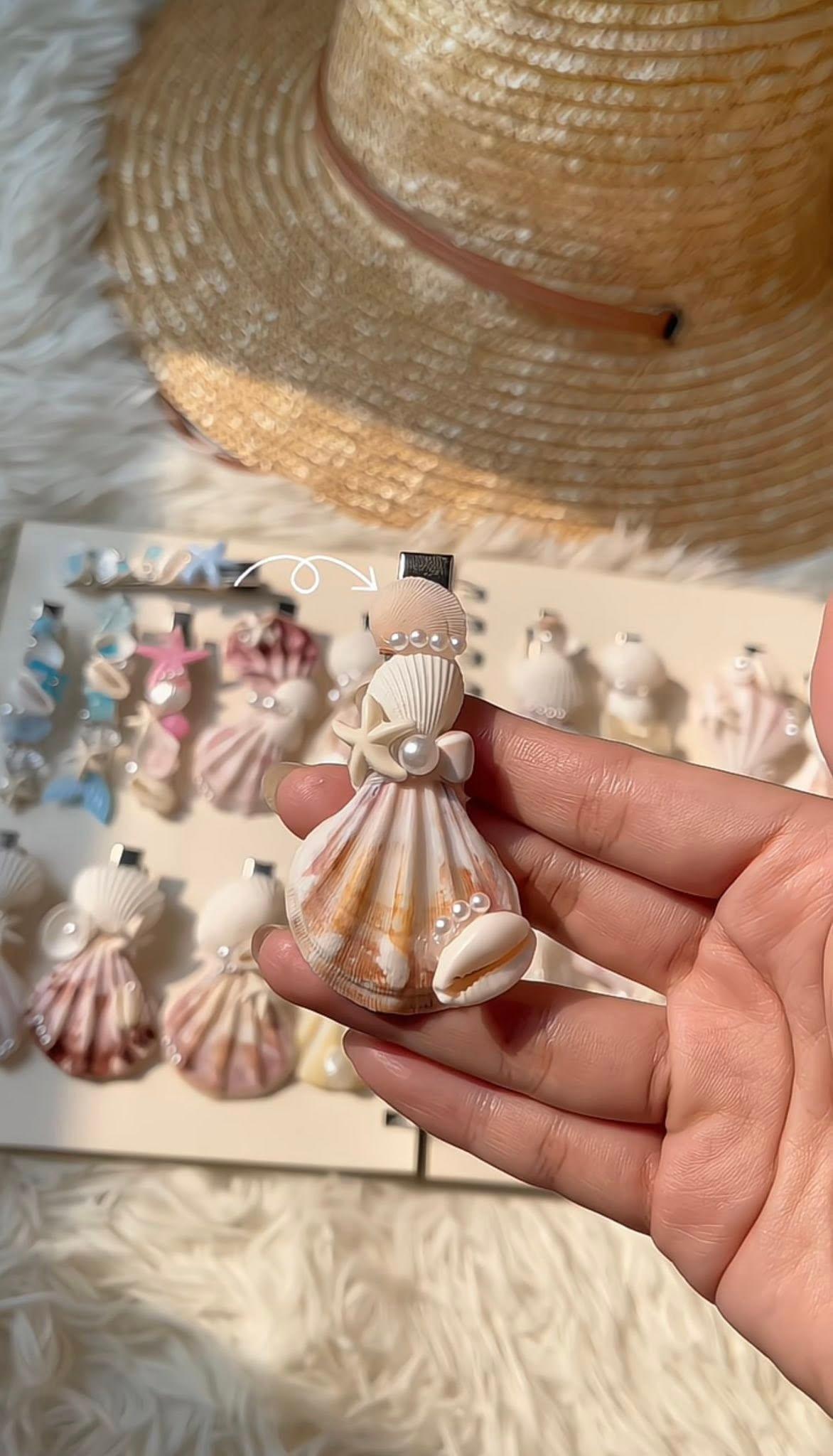 Seashell Hair Clips: Product Vietnam’s Coastal Elegance to Global Fashion Markets