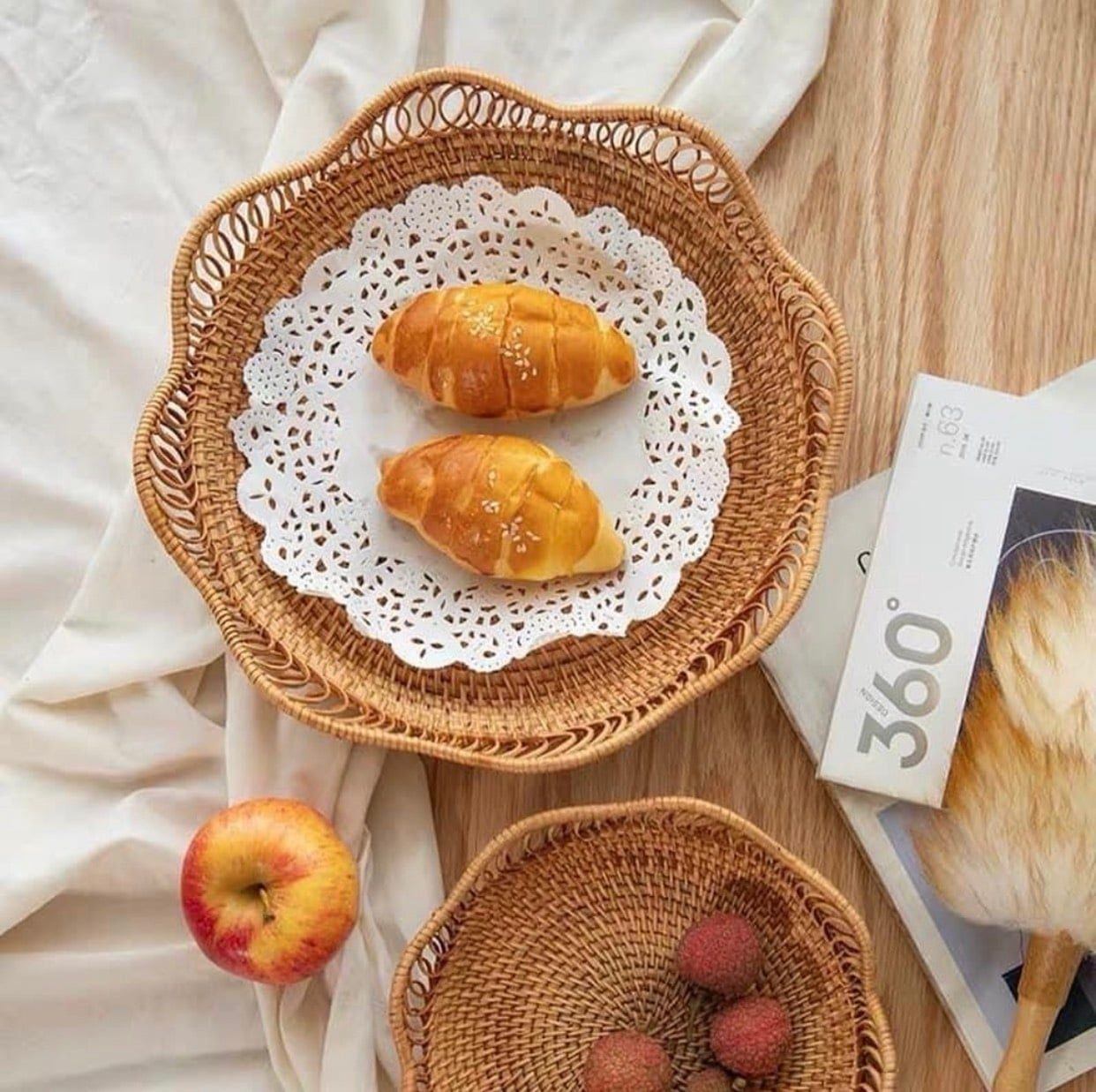 Handwoven Rattan Plates – Sustainable Style for Modern Dining & Decor