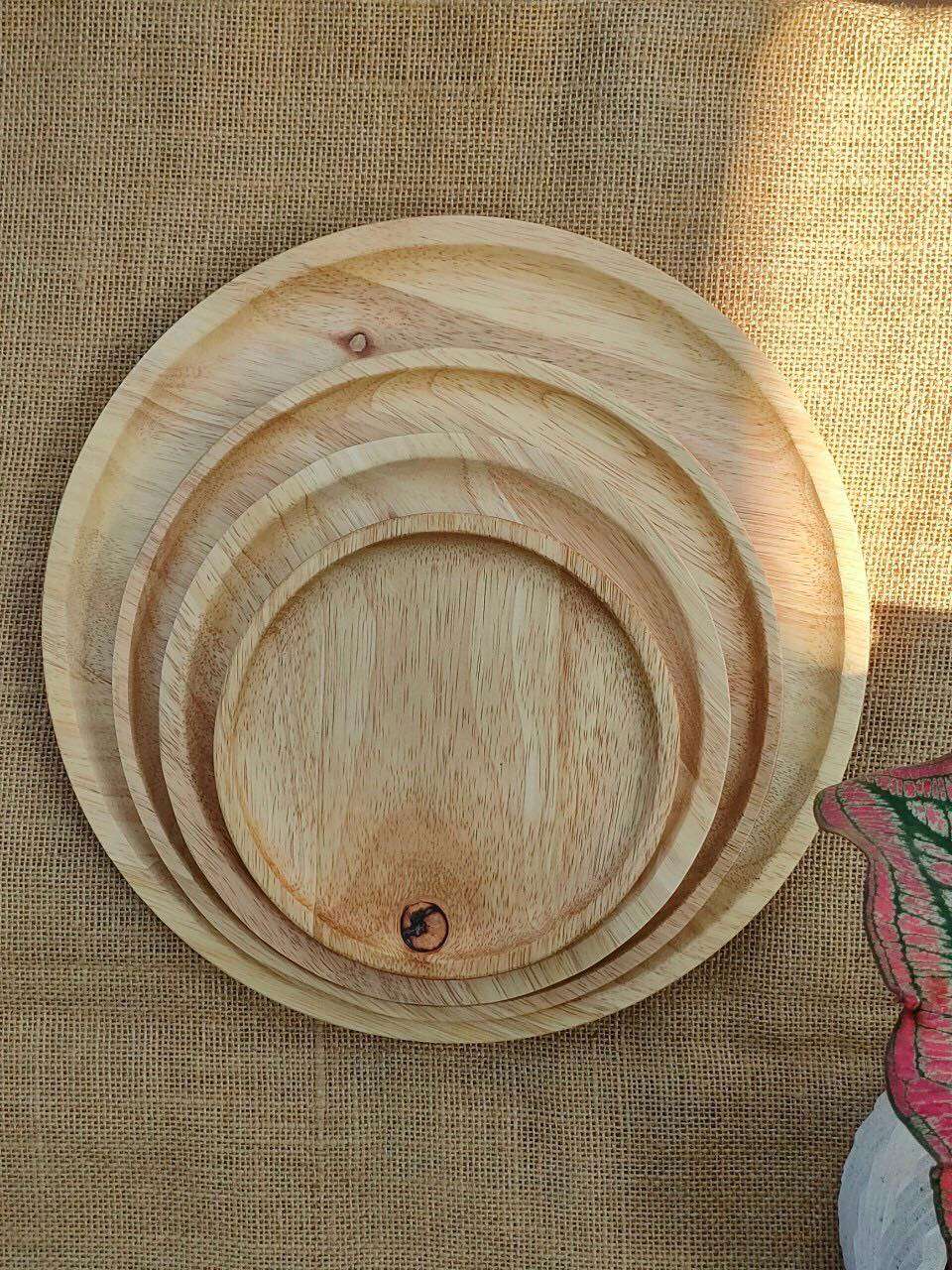 Decorative Wooden Trays and Plates Natural Elegance for Modern Interiors