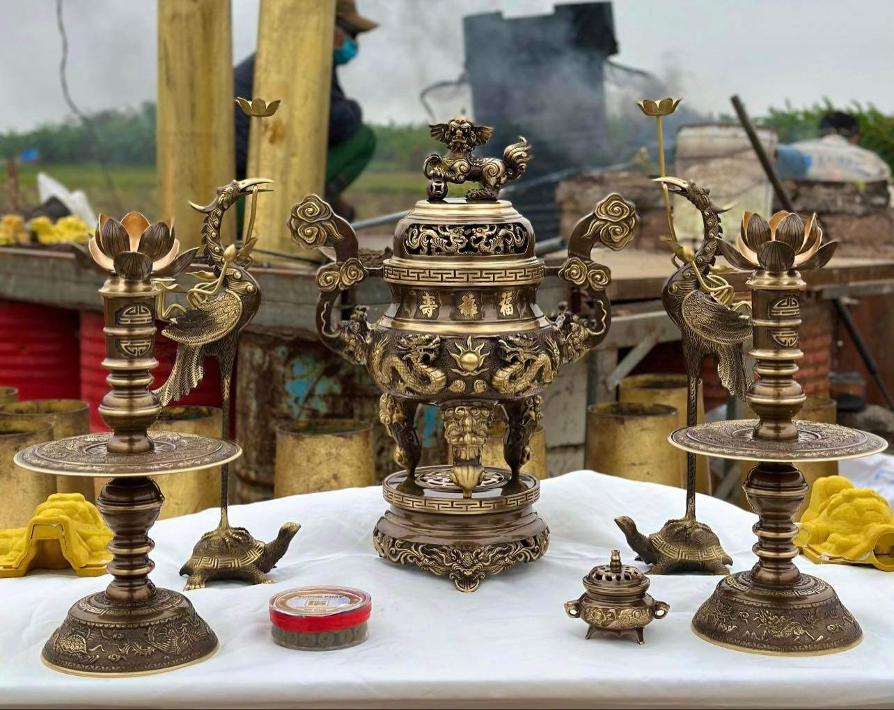 Vietnamese Bronze Worship Items: Timeless Craftsmanship for Global Cultural and Spiritual Markets