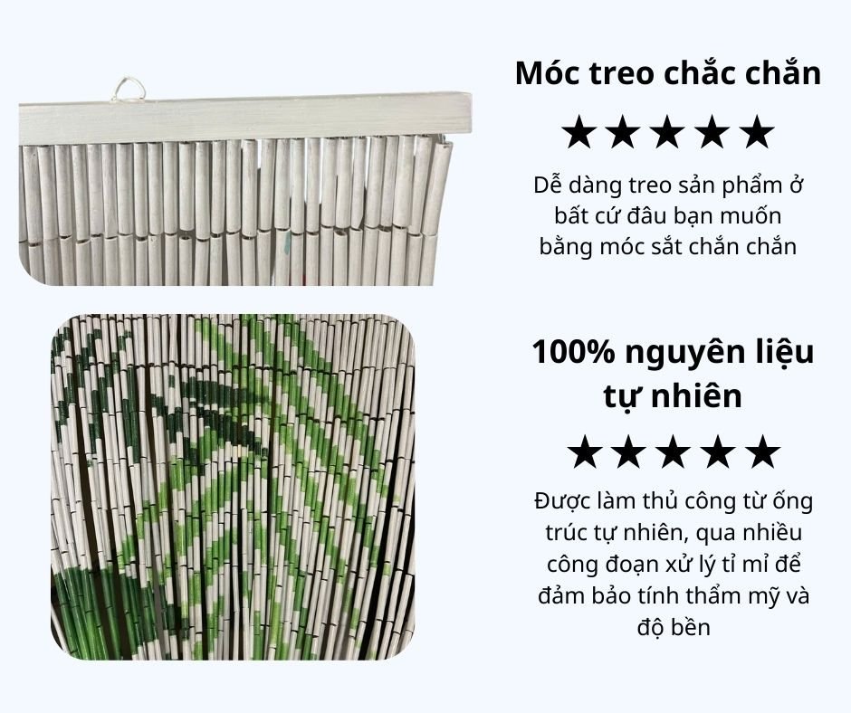 Vietnamese Bamboo Hanging Blinds: Natural Elegance for Global Sustainable Living Spaces
