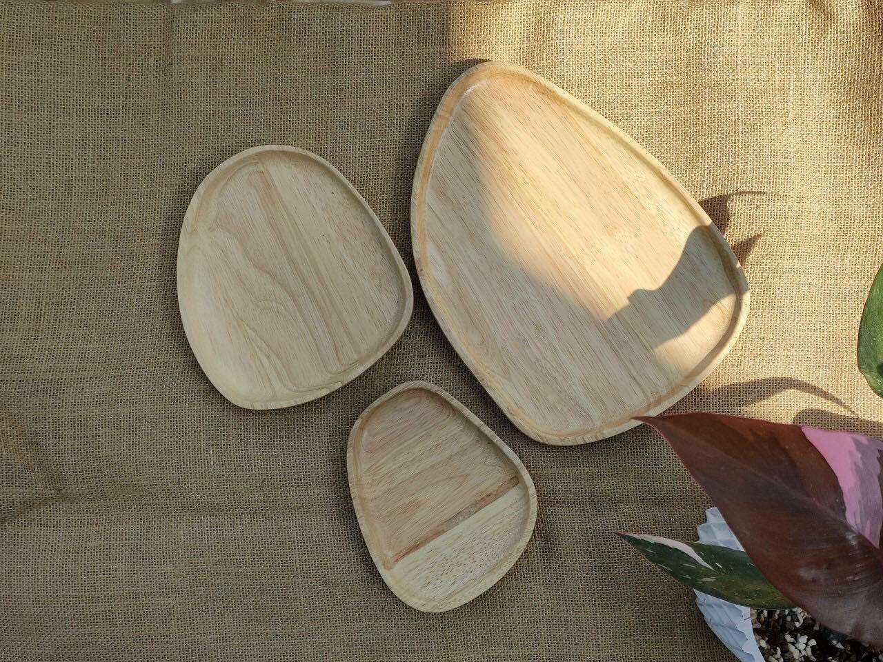 Vietnamese Decorative Wooden Trays - Elegant Craftsmanship for Global Home Decor Markets