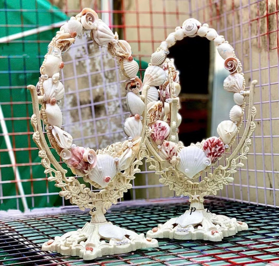 Seashell Table Mirrors: Artistic & Elegant Decorative Pieces from Vietnam Summary