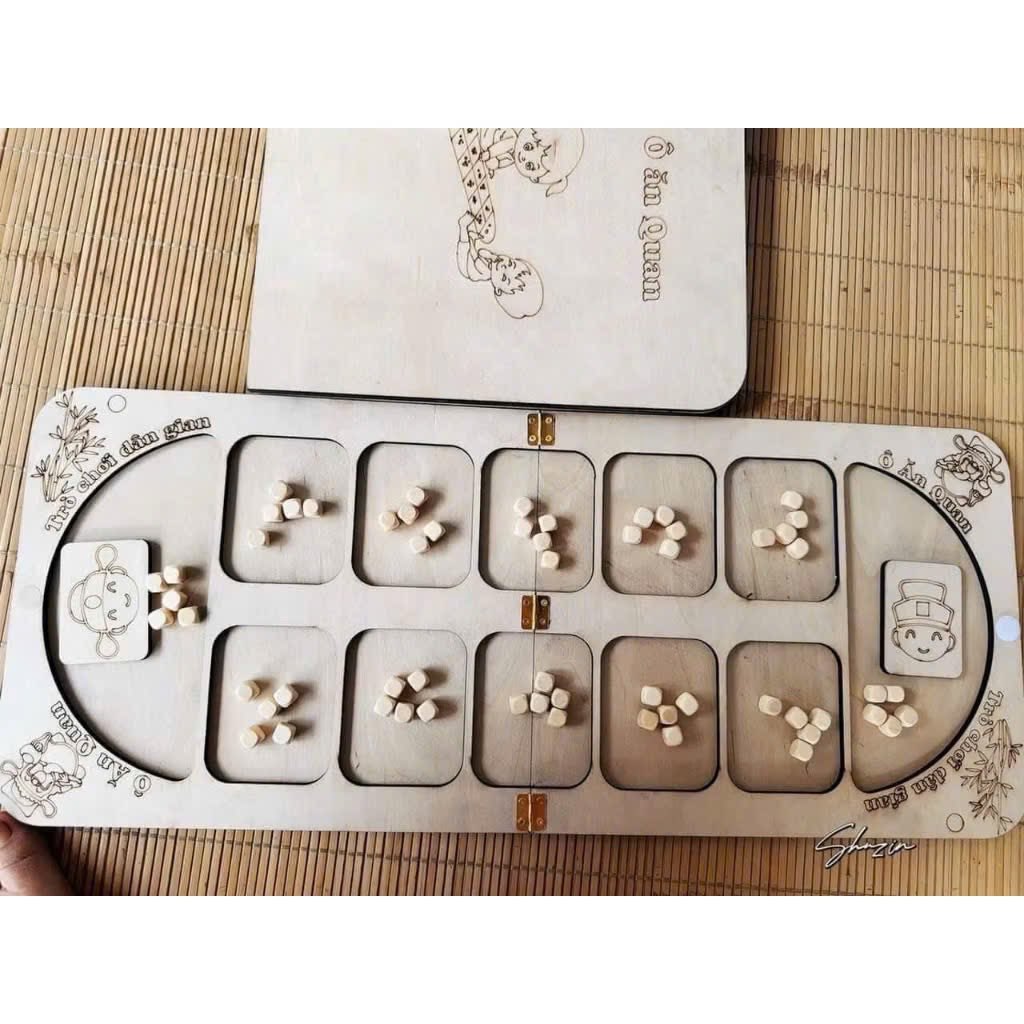 Vietnamese Wooden “O An Quan” Game Sets: Reviving Traditional Childhood Culture for Global Markets