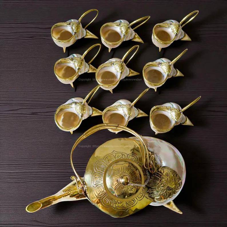 Mother-of-Pearl Tea Sets: Artistic and Luxurious Handcrafted Tableware from Vietnam